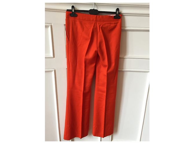 Stella Mc Cartney Pantalones Stella McCartney Orange T.36 Naranja - vista 4