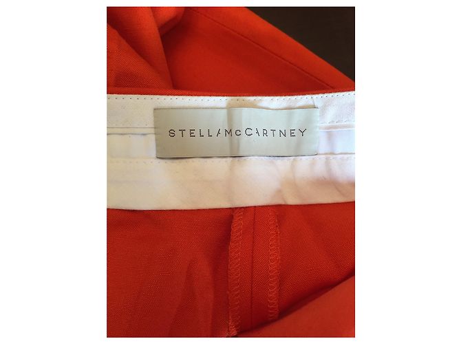 Stella Mc Cartney Pantalones Stella McCartney Orange T.36 Naranja - vista 5