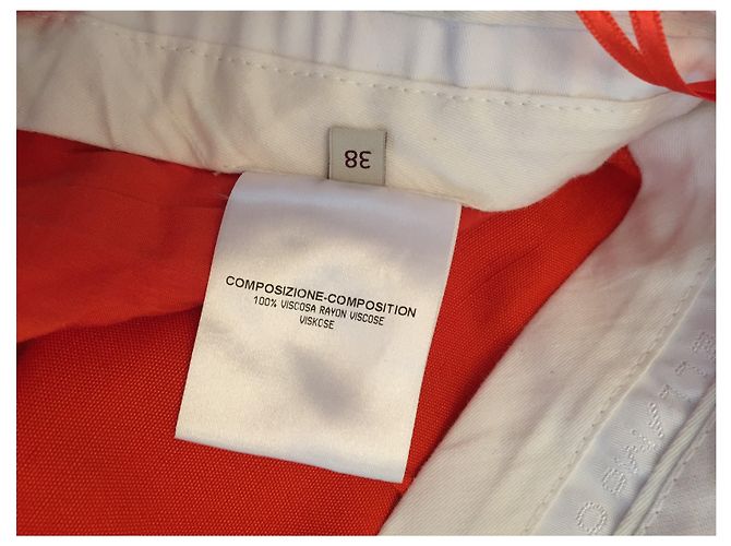 Stella Mc Cartney Pantalones Stella McCartney Orange T.36 Naranja - vista 6