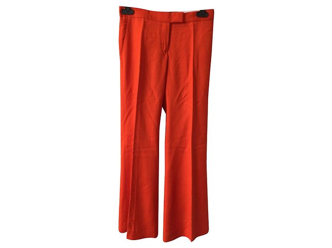 Stella Mc Cartney Pantalones Stella McCartney Orange T.36 Naranja - vista 7