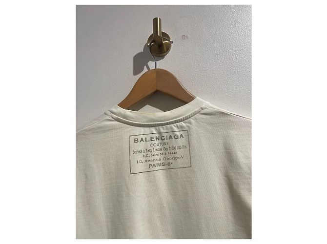 Camiseta Balenciaga blanca T.S Blanco - vista 3
