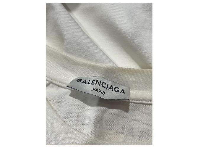 Camiseta Balenciaga blanca T.S Blanco - vista 4
