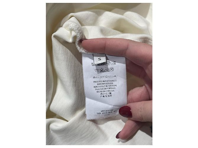 Camiseta Balenciaga blanca T.S Blanco - vista 5