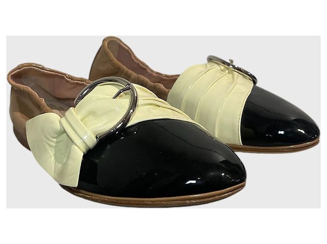 Bailarinas Christian Dior T.36,5 Beige - vista 2
