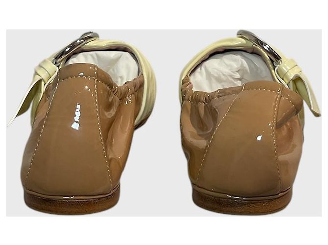 Bailarinas Christian Dior T.36,5 Beige - vista 5