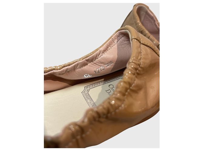 Bailarinas Christian Dior T.36,5 Beige - vista 7