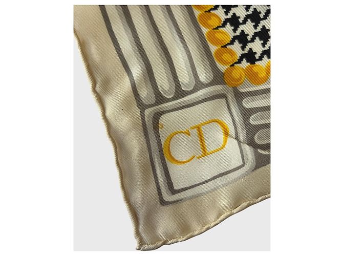 Autre Marque Christian Dior Lady Dior Tuch Beige - Ansicht 6