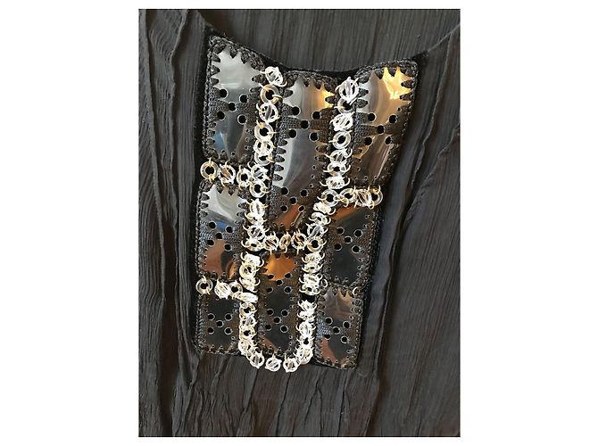 Kleid Paco Rabanne T.36 Schwarz - Ansicht 2