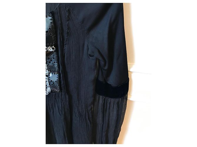 Kleid Paco Rabanne T.36 Schwarz - Ansicht 3