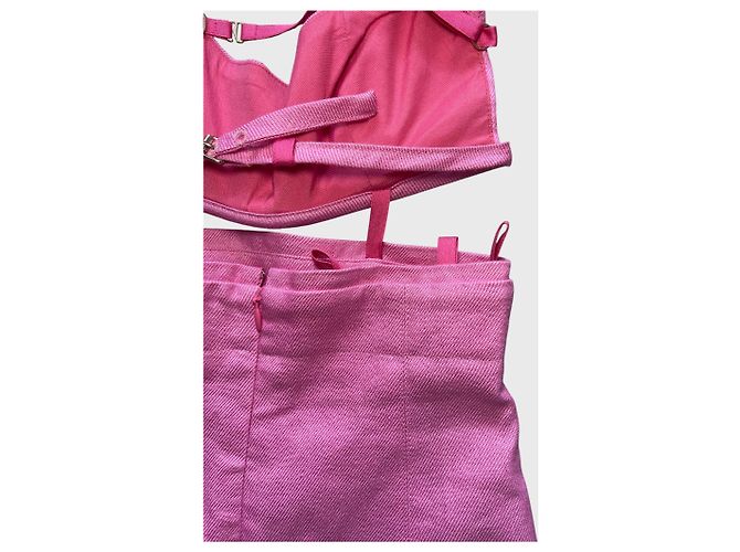 Jacquemus Kleid rosa T.32 Pink - Ansicht 8