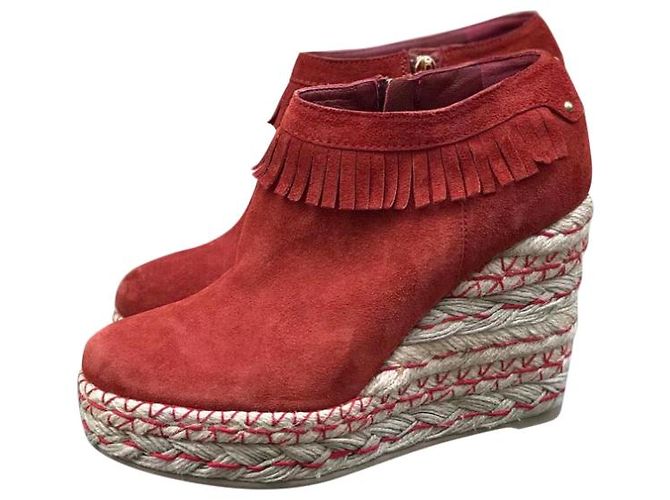 Botas Sergio Rossi T.37,5 Roja - vista 7