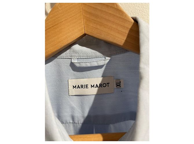 Autre Marque Camicia Marie Marot azzurro T.XL Blu - vista 3