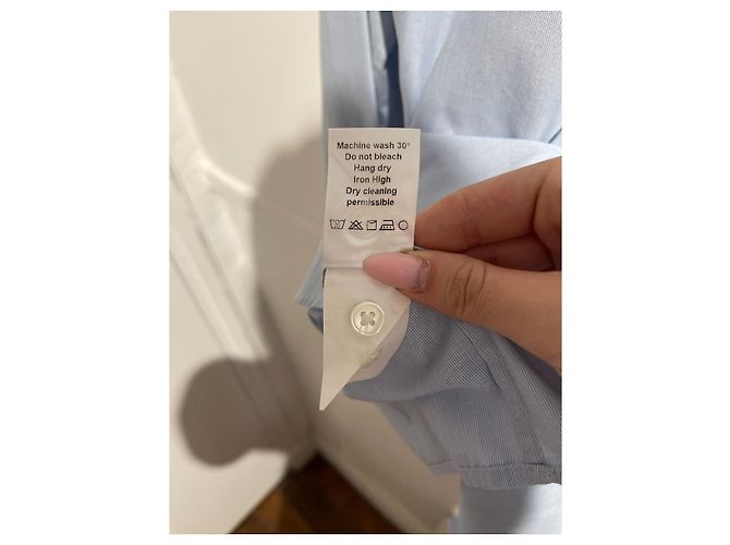 Autre Marque Camicia Marie Marot azzurro T.XL Blu - vista 7