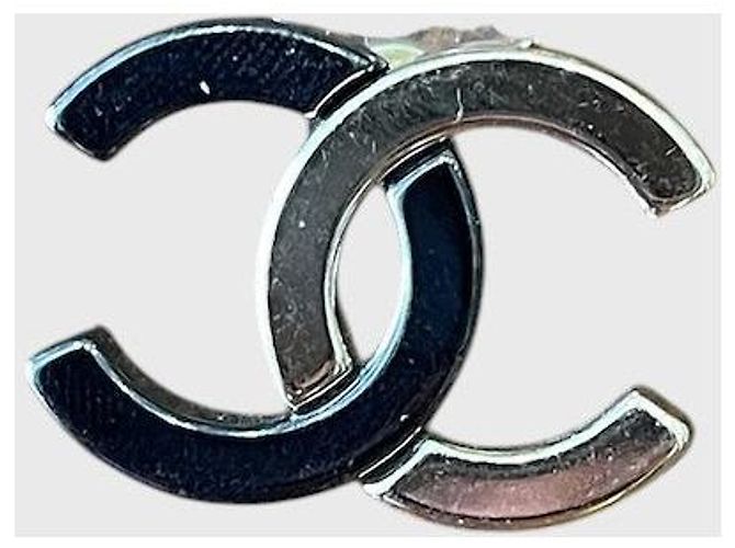 Boucles d'oreilles Chanel bicolore Golden - view 4