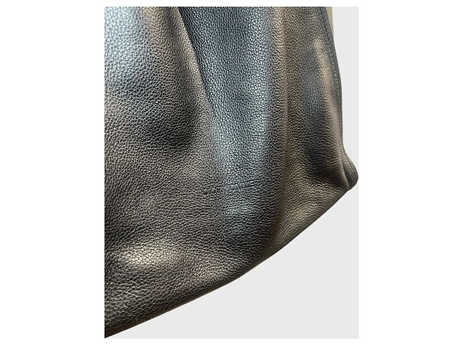 Autre Marque Borsa tote Dior Homme in pelle martellata nera Nero - vista 6