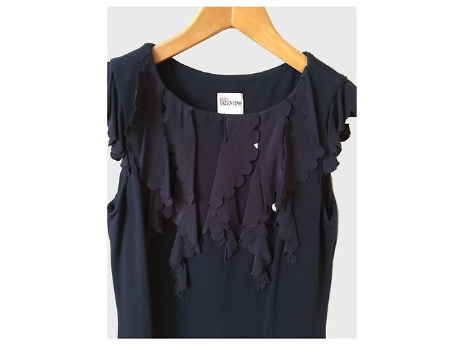 Valentino Garavani Red Valentino Kleid T.S Blau - Ansicht 2