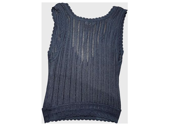 Top de punto negro Alaïa XS - vista 4
