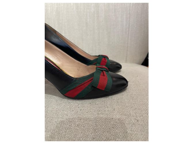 Décolleté Gucci nere T.37,5 Nero - vista 2