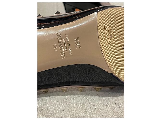 Valentino Garavani Décolleté Valentino Rockstud T.38,5 Nero - vista 4