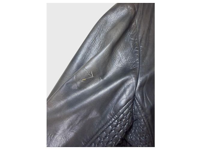 Blouson Armani nero T.52 - vista 4