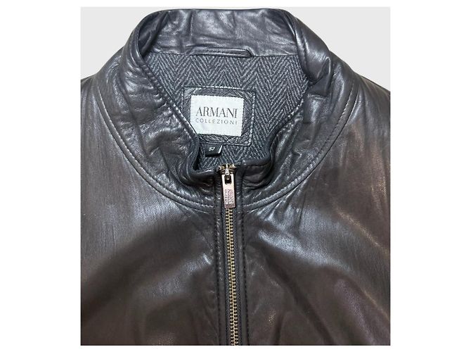 Blouson Armani nero T.52 - vista 7