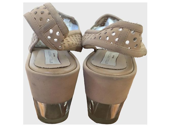 Stella Mc Cartney Sandali Stella McCartney T.36 Beige - vista 3