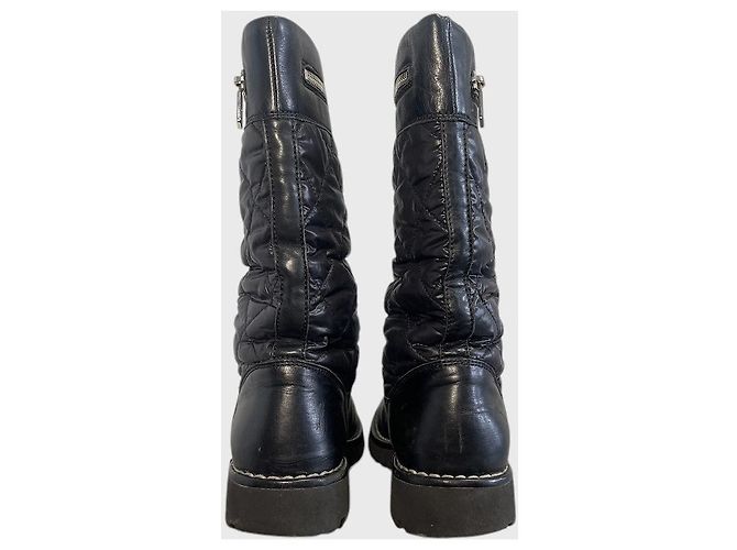 Botas Chanel negras T.34,5 Negro - vista 5