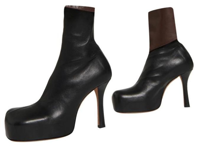 Stivaletti Bottega Veneta Bold neri T.41 Nero - vista 9
