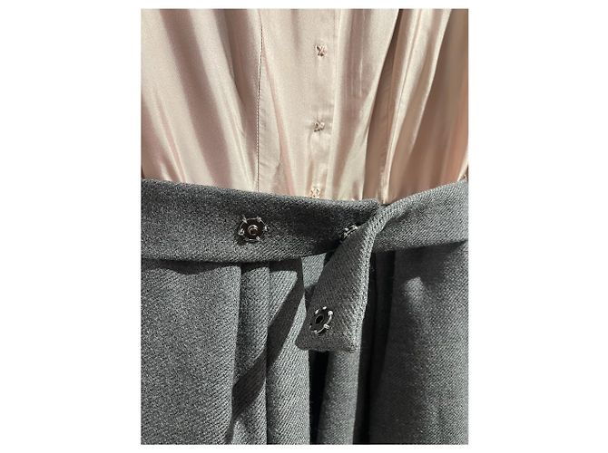Vestido Dice Kayek de lana gris - vista 6
