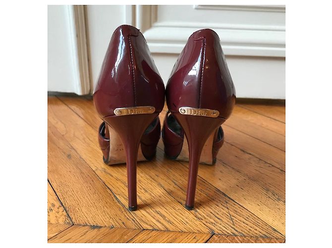 Autre Marque Sandali Dior bordeaux T.36,5 Bordò - vista 3