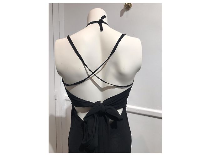 Mono Yohji Yamamoto negro T.38 - vista 4