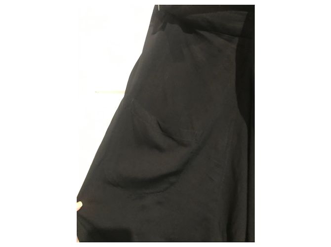 Mono Yohji Yamamoto negro T.38 - vista 8