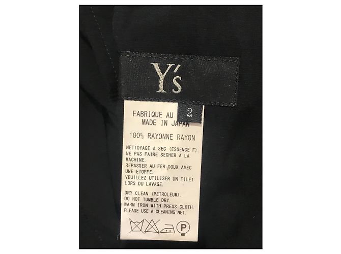 Mono Yohji Yamamoto negro T.38 - vista 9