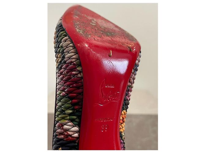 Pigalle Décolleté Christian Louboutin T.39 Multicolore - vista 10