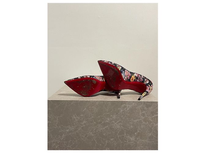 Pigalle Décolleté Christian Louboutin T.39 Multicolore - vista 6