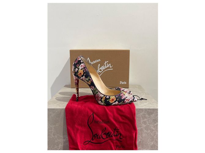 Pigalle Décolleté Christian Louboutin T.39 Multicolore - vista 7