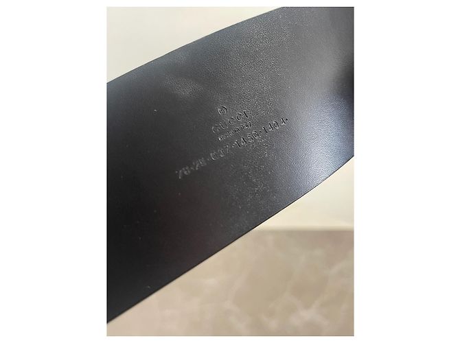 Cinturón Gucci negro T.70 - vista 7