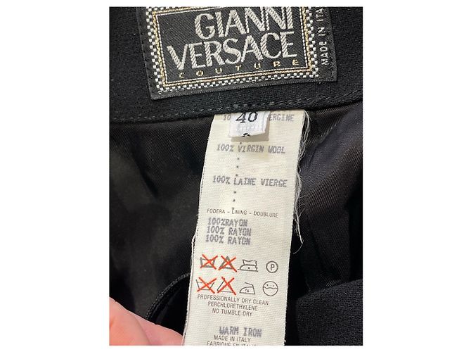 Gianni Versace Rock schwarz T.36 - Ansicht 4