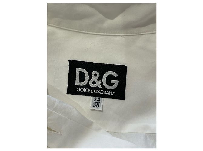 Dolce & Gabbana Hemd weiß T.34 - Ansicht 5