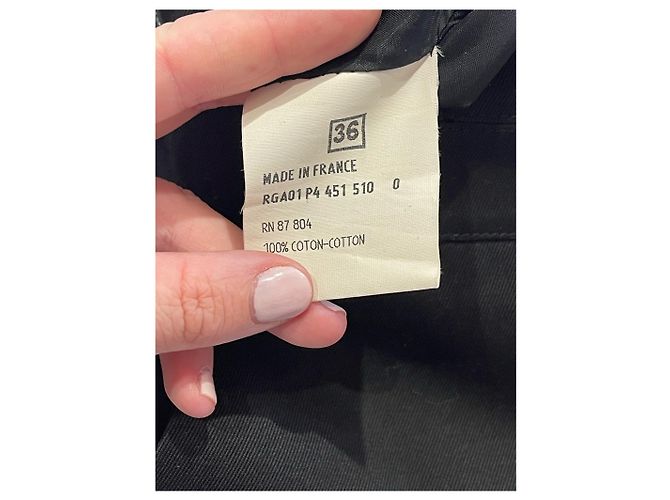 Autre Marque Falda Yves Saint Laurent negra T.36 Negro - vista 4