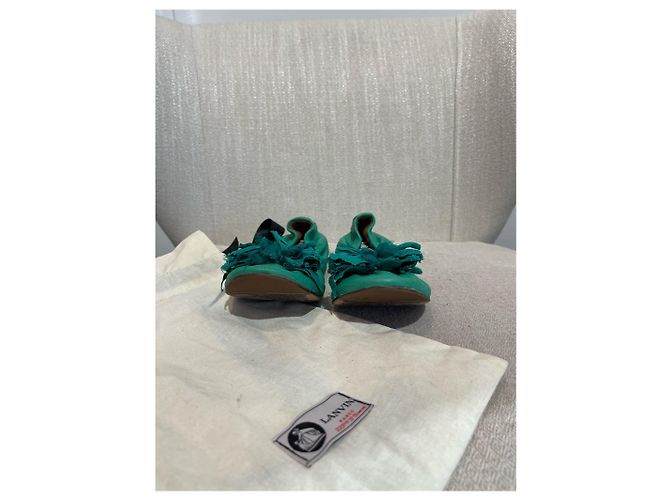 Bailarinas Lanvin verdes T.36 - vista 8
