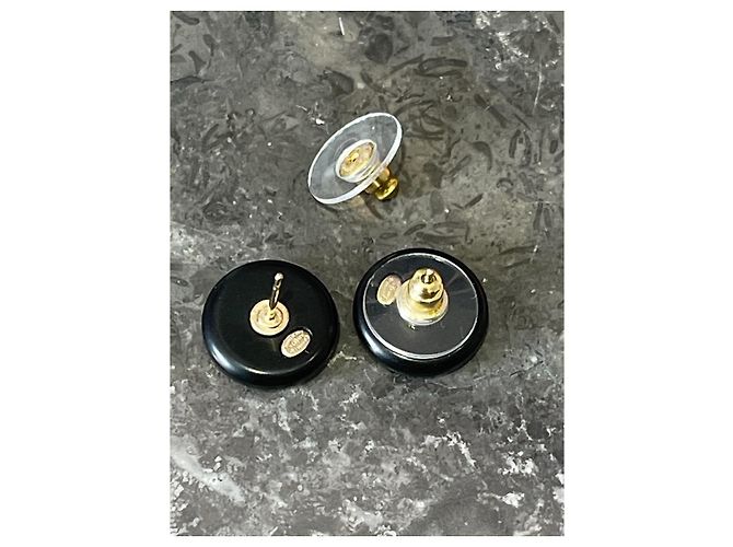 Chanel puces Ohrringe Golden - Ansicht 4