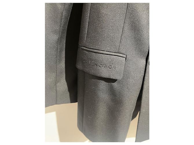 Giacca Balenciaga nera T.34 Nero - vista 2