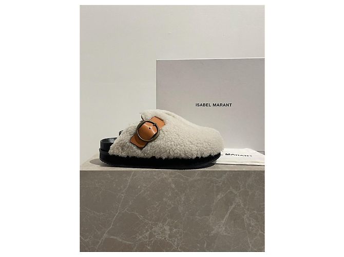 Isabel Marant Clogs beige T.36 - Ansicht 9