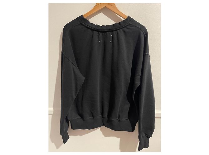 Maison Martin Margiela Sudadera Maison Margiela negra T.XS Negro - vista 3