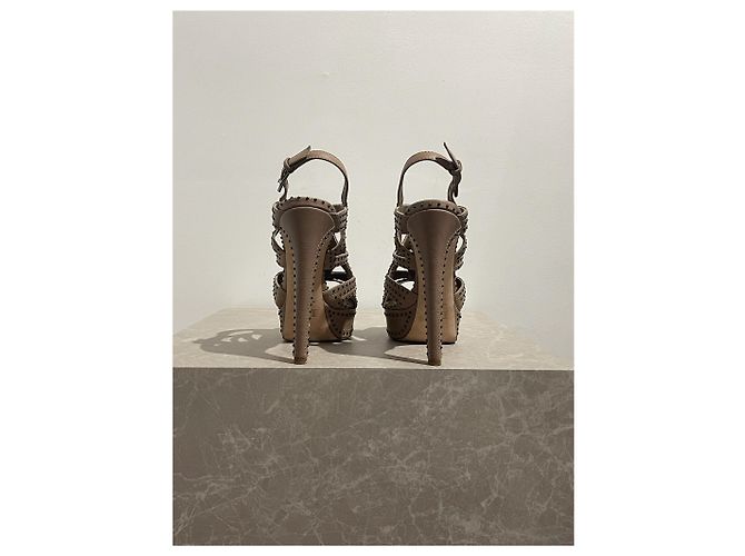 Autre Marque Sandali Dior beige T.38,5 - vista 5