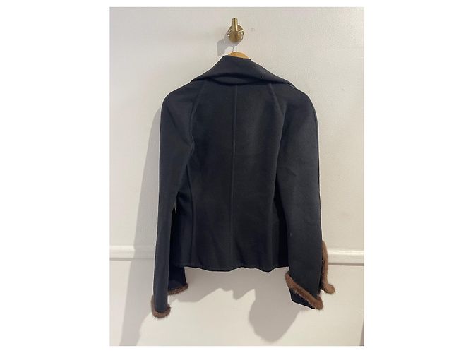 Jean Paul Gaultier Giacca Jean Paul Gauthier nera T.36 Nero - vista 4