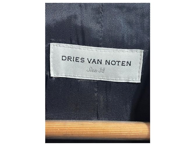 Giacca Dries Van Noten blu navy T.38 - vista 4