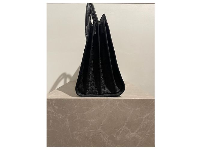 Autre Marque Borsa Saint Laurent de Jour nera Nero - vista 3
