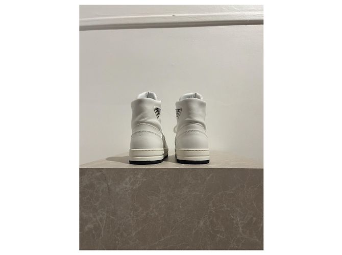 Sapatilhas Prada Downtown T.39,5 Branco - vista 4